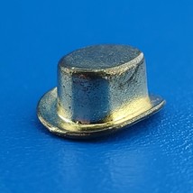 Monopoly Deluxe Top Hat Token Gold Replacement Game Piece Retired 1998 - £4.08 GBP