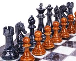 18.5&quot; Large Chess Set For Adults Kids With Zinc Alloy Heavy Chess Pieces... - $78.99