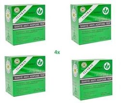 4 Boxes Sanye Tianran Anti Adipose Tea 30 Sachets - £19.97 GBP