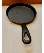 Small 5” Individual Cast Iron Round Frying Pan Skillet Griddle 1/2” Deep... - €8,48 EUR