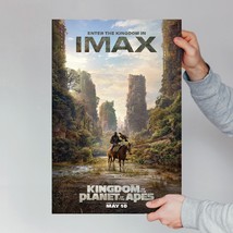 Kingdom Of The Planet Of The Apes Movie Poster Imax Version 2024 Film Wall Art - £8.75 GBP+