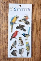 1987 California Pacific Designs Collector Edition Puffy Bird Stickers Vintage C - £11.86 GBP