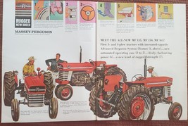 Massey Ferguson 4 Page Tractor Magazine Advertisement 1960&#39;s - £18.64 GBP