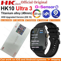 2024 Origina HK10 ULTRA 3 Smartwatch 49mm AMOLED NFC Bluetooth Call - £71.76 GBP+