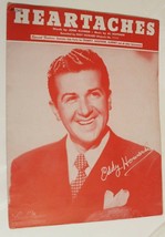 Vintage Heartaches Sheet Music 1931 - $4.94