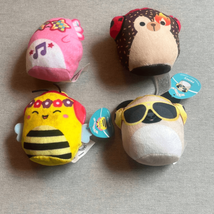 McDonald&#39;s Squishmallows 2023 Kelly Toy Lot of 4 Prince Sunny Hans Archie - £7.13 GBP