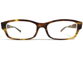 Oliver Peoples Eyeglasses Frames Drake EMT Brown Horn Rectangular 53-16-140 - £74.44 GBP