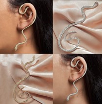 Long Curled Snake Ear Cuff - £9.87 GBP