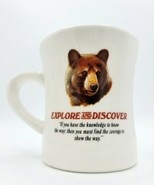 American Expedition 8 oz &quot;Explore And Discover&quot; Bear in the Wild Coffee Mug - £10.27 GBP
