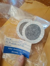 OEM NOS LOT of 4 Vintage NEC Radio Pager Speaker felt Grill Nitto # 202-0088 500 - £15.17 GBP