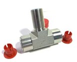 RYCO Hydraulic Tee Fitting 1&quot; Male O-Ring x DN12 A NBR GTA CEJN WEO Plug... - $77.00