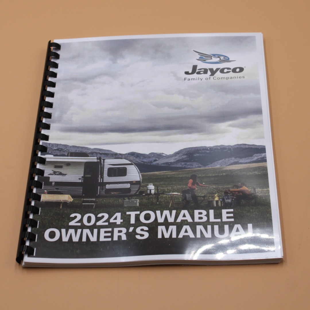 Jayco 2024 Towable Owner Manual Instructions User Guide 108 pages Books