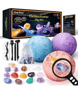 Gemstones Dig Kit, Solar System Science Kit For Kids, Excavate 15 Real G... - £36.71 GBP