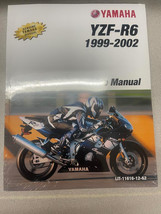 1999 2002 Yamaha Yzf R6 YZF-R6L YZF-R6CL Yzf R6L R6CL Service Shop Manual New - £125.35 GBP
