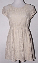Coincidence and Chance Womens Dress Medium Floral Lace Anthropologie Bei... - £19.95 GBP