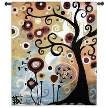 43x53 JUNE TREE OF LIFE Contemporary Tapestry Wall Hanging - $168.30