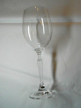 * Bohemia Glassworks Czech Republic Stemmed 10 3/8 Inch Tall Wine Glass ... - £15.01 GBP