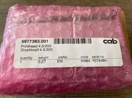 Cab Squix 4.3/300dpi — Thermal Printhead  (5977383.001) - $274.40