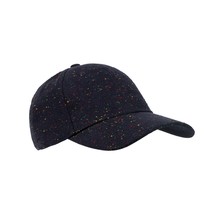 Time And Tru Women&#39;s Navy Fleck Tweed Baseball Cap Navy Color NEW - £8.89 GBP