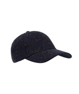 Time And Tru Women&#39;s Navy Fleck Tweed Baseball Cap Navy Color NEW - £8.78 GBP