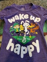 WAKE UP HAPPY-TNT SMALL PURPLE T.SHIRT - £1.53 GBP