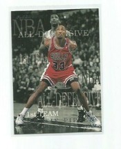 Scottie Pippen (Chicago Bulls) 1994-95 Fleer Nba ALL-DEFENSIVE 1ST Team Insert 5 - £3.98 GBP