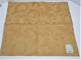 (4) Royal Scroll Cotton Blend Napkins Antique Damask 20" X 20" Square New Home - $19.98