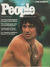 People Weekly Magazine September 16 1974 Joe Namath Shirtless NY Jets Alabama - £46.59 GBP