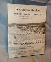 1953 US Navy Training Center Bainbridge MD 89th Graduation Review Program NM- - £11.79 GBP