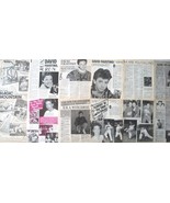 DAVID FAUSTINO ~ Twelve (12) Vintage B&amp;W ARTICLES from 1988-1989 ~ Clipp... - $124.76 MXN