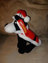 Toy Shoppe Pet Holiday Dog Plush Squeak Toy Santa Claus Costume NWT 9&quot; Christmas - £10.44 GBP
