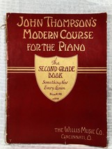 Vintage John Thompson&#39;s Modern Course for the Piano Second Grade Book 19... - $11.19