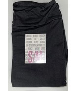 BRAND NEW LuLaRoe Kids S/M (2-8) SOLID BLACK Leggings - $238.43 MXN