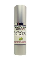 Natura Bona Fractionated Coconut Oil 1oz - Ultra Hydrating Massage &amp; Aro... - £7.15 GBP