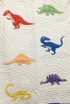 The Company Store Dinosaur  38.5 x 52  Wall Hanging Quilt Blanket Rare - £198.32 GBP