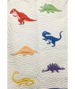 The Company Store Dinosaur  38.5 x 52  Wall Hanging Quilt Blanket Rare - £184.85 GBP