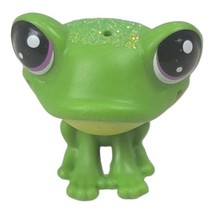 Littlest Pet Shop Viridia Jadegleam #42 Green Glitter Frog - $5.90