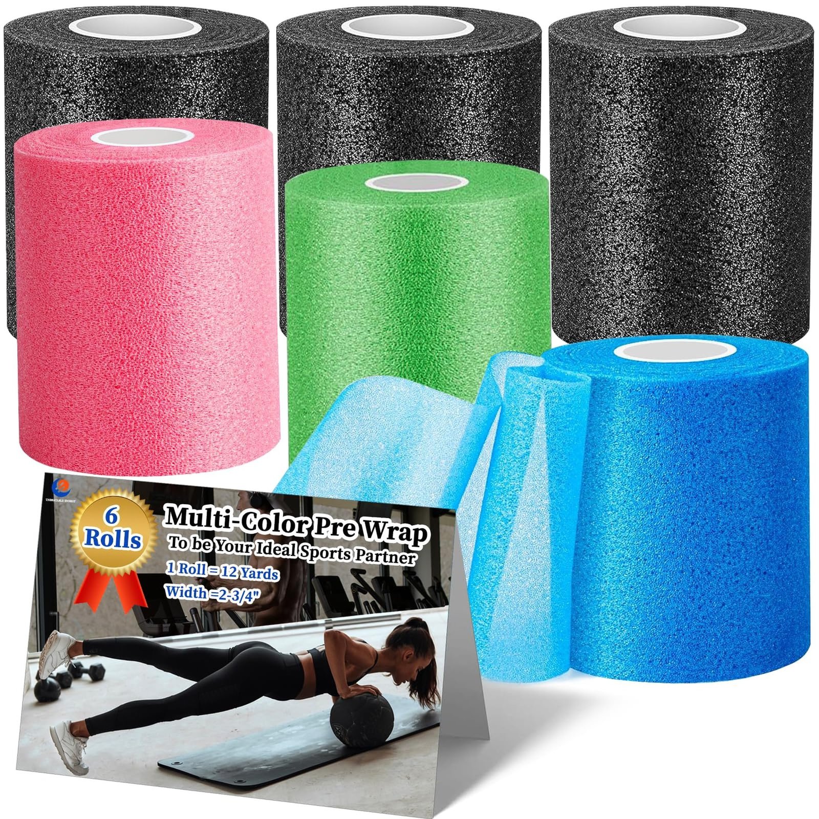 Vibrant Flexi-Tape for Hair and Sports Performance - $27.71