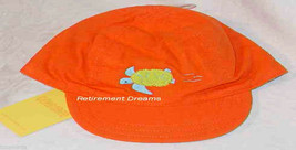 GYMBOREE Hat NEW Orange AT THE BEACH Layette Turtle - £6.39 GBP