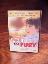 Sound And Fury Documentary Film DVD, Used, 2000 - £5.45 GBP
