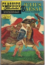 Classics Illustrated Julius Caesar #68 HRN 167 ORIGINAL Vintage Comic Book - £7.86 GBP
