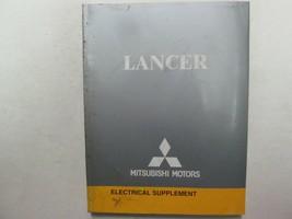 2004 Mitsubishi Lancer Elettrico Integratore Servizio Riparazione Shop Manuale - £15.69 GBP