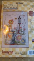 GARDEN CHARMS - WATERING CAN - COUNTED CROSS STITCH KIT - NEW - GREAT GI... - $8.89
