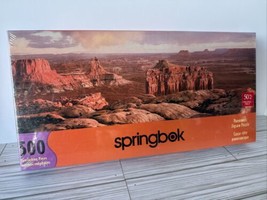2000 Panoramic Puzzle CANYONLANDS Park, Utah 500 Pieces Springbok 11x32”... - £9.01 GBP