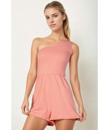 Women&#39;s One Shoulder High Waisted Romper - $31.53 CAD