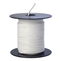 Southwire 55667223 Primary Wire, 18-Gauge Bulk Spool, 100-Feet, White - $36.50 CAD