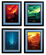 Star Wars Posters The Force Awakens Imax set Finest Quality Custom Framing - $274.19 CAD