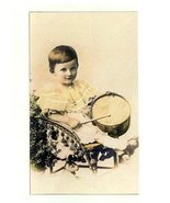Child With Drum Greeting Card - £3.42 GBP