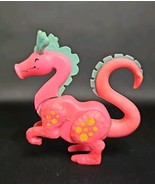 Vintage Fisher Price Pink Dragon #993 (992) Little People Castle Both Ea... - $1,216.44 MXN