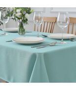 maxmill Jacquard Waterproof Spillproof Tablecloth 60x60 Turquoise - €11,58 EUR